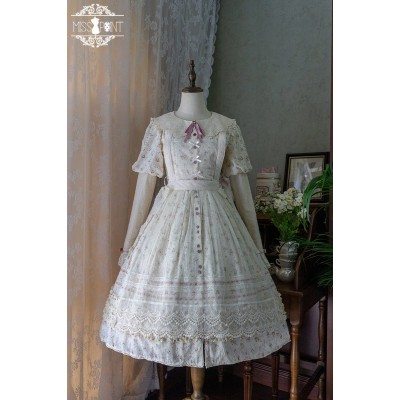 Miss Point Flower and Alice Lace Apron(Reservation/Full Payment Without Shipping)